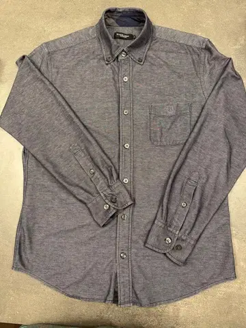 BLACK LABEL 버튼 다운 셔츠 M 사이즈 다크 그레이