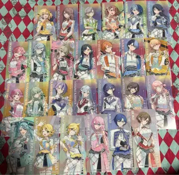 프로세카 5주년 기념 페어 특전 클리어 책갈피 총 26종 세트 2