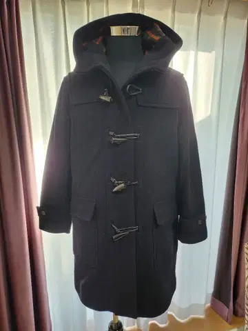 UNIQLO JWANDERSON 블랙 더플 코트