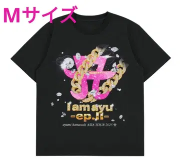M 사이즈 ayumi hamasaki ASIA TOUR 2025 티셔츠