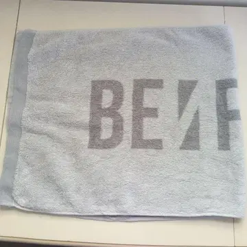 BE:FIRST 로고 타월 라이트 그레이