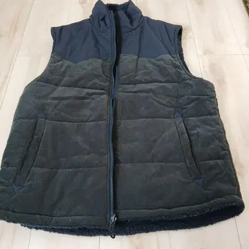 Bayflow 플리스 베스트 다크 그레이/네이비