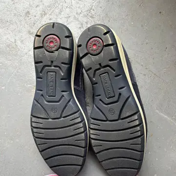 IMAC 이탈리아 24.0cm 네이비 스니커즈