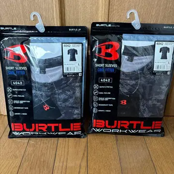 [BURTLE (바틀)] 4042 반팔 쿨핏 2장 세트