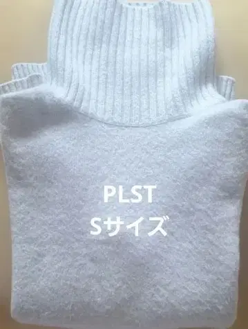 PLST 캐시미어 혼방 터틀넥 스웨터