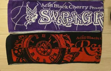 Acid Black Cherry 머플러 타월 2개 세트