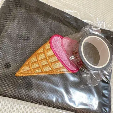 INI 니시 히로토 XQUARE 메쉬 파우치 마스킹 테이프