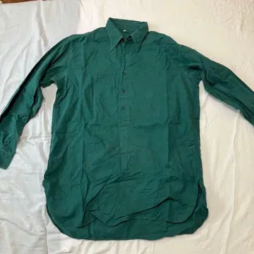 독일 그랑파 셔츠 그린 60s