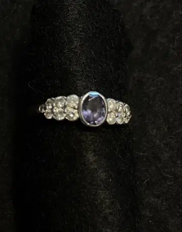 크레상베르 알렉산드라이트, 다이아몬드 플라티나 반지 #12