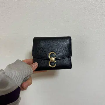 가죽 3단 폴더형 지갑