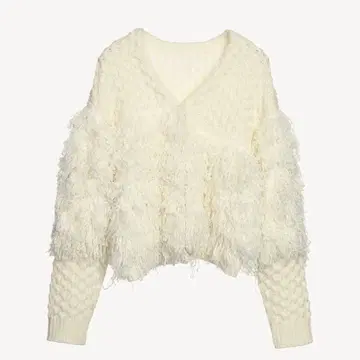 [ 새상품 미사용 ] acka mix knit cardigan