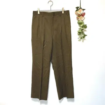 빅 사이즈 [빈티지] 슬랙스 울 100% 일본제 W80