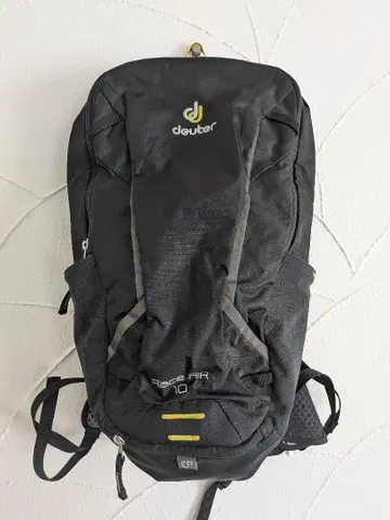 [ 새상품 미사용 ] deuter Race Air 10 블랙 백팩