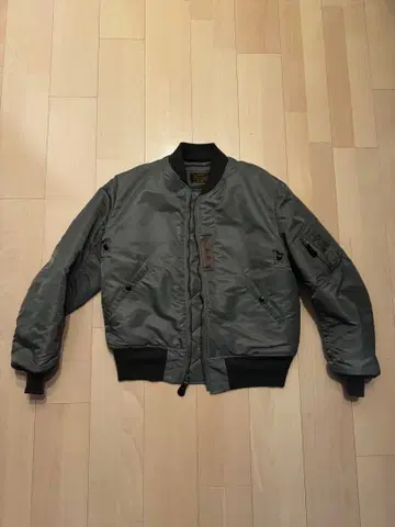 BUZZ RICKSON'S MA-1 플라이트 자켓 XL 카키 MA1