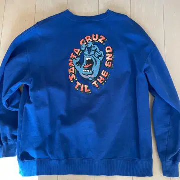 산타크루즈 XL 블루 맨투맨