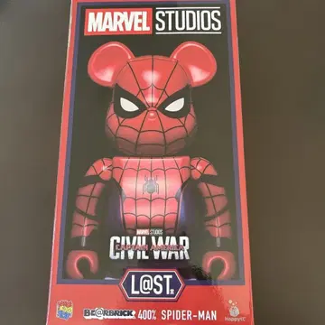 marvel 베어브릭 400% 스파이더맨