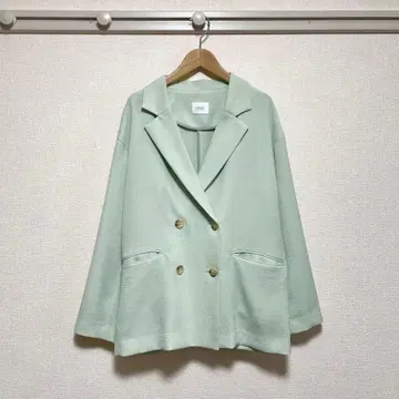 [ 완판템 ] LOWRYSFARM(로리즈팜) 홉색 더블 자켓