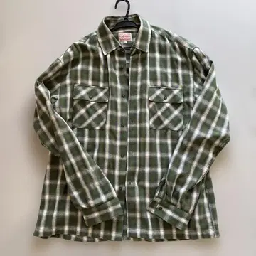 빅 마이크 FLANNEL SHIRTS 50's 옴브레 셔츠 L 사이즈