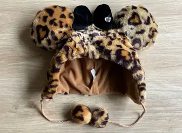 디즈니 레오파드 무늬 팬캡 미니