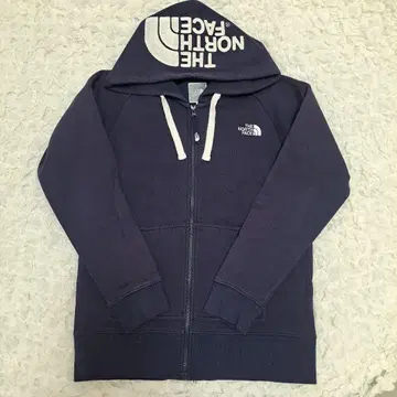 THE NORTH FACE 네이비 풀 지퍼 후디 여성용