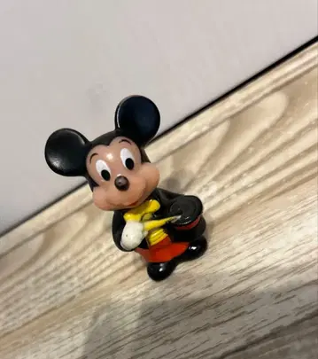 디즈니 미키 미키마우스 피규어 소프트 비닐 레트로 쇼와 레트로