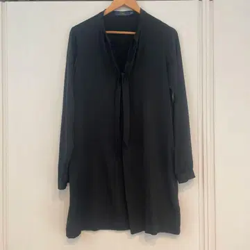 폴로 랄프로렌 블랙 튜닉 긴팔 리본 포함