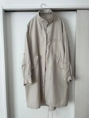 에스테르 웨더 스탠드 카라 밀리터리 모즈 코트