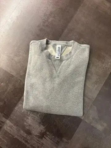 BEAMS PLUS 별주 LOOPWHEELER 맨투맨 그레이 large