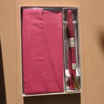 세탁 가능한 핑크 오비아게 오비지메 세트 M 사이즈