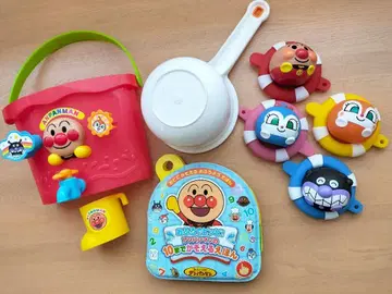 호빵맨 목욕탕 완구 세트 새상품급