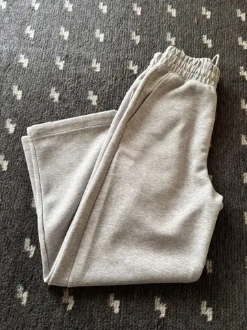 유니클로C 맨투맨 와이드 팬츠 xs