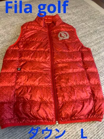 새상품급 휠라 다운 베스트 L