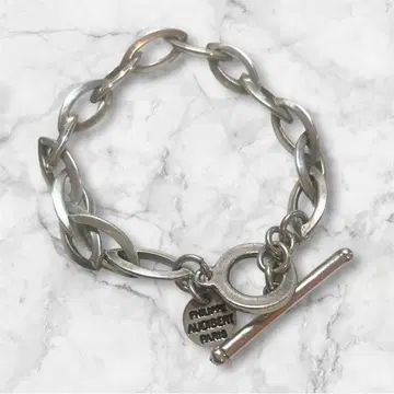 실버 체인 팔찌