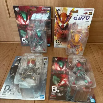 가면라이더 복권 피규어 세트