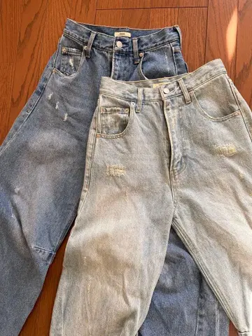 미스틱 커브 데님 2컬러 세트 사이즈 1