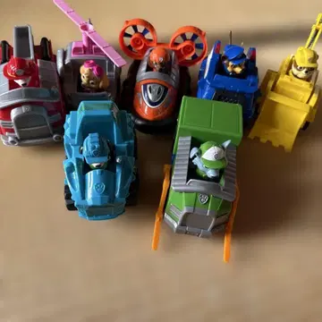 파우패트롤 비히클 세트