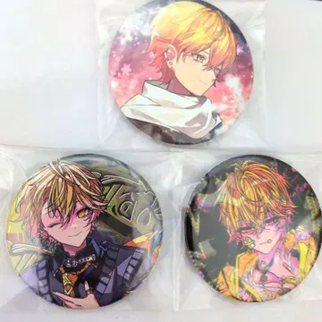 시쿠포니 미코토 캔 배지 3종 세트