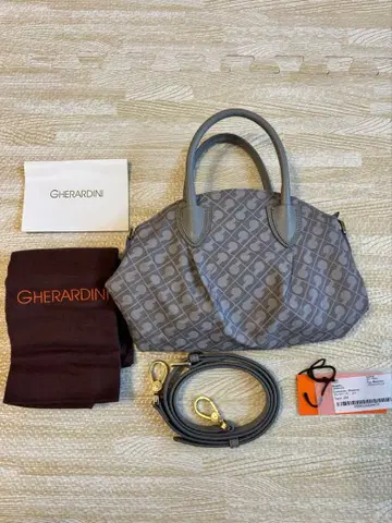 GHERARDINI 그레이 숄더백