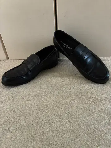 whoop'-de-doo' 코인 로퍼 블랙 27 가죽 REGAL