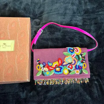 ETRO 비즈 자수 백