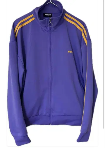 NERDY 집업 자켓 보라색