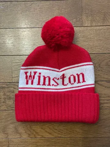 Winston 폼폼 포함 니트 모자 비니