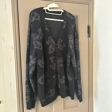 [인기] GU 페이즐리 가디건 XL 사이즈 블랙