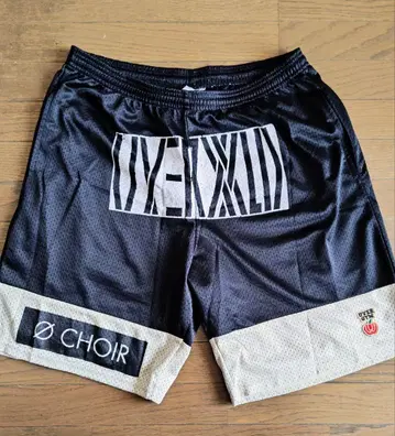 UVERworld 0CHOIR 메쉬 숏팬츠 블랙