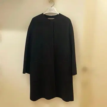 띠어리 럭스 미들 코트 38 블랙