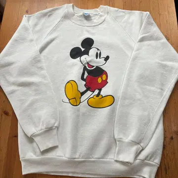 Disney 미키 맨투맨 빈티지 XL