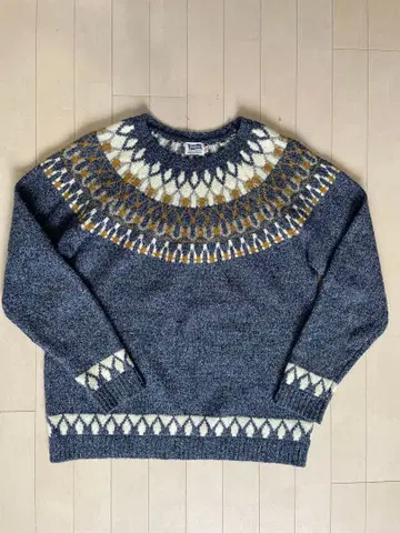 Pherrow's 페로우즈 울 니트 스웨터 노르딕 XL