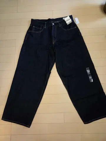 GAP 슈퍼 배기 데님 30/30 다크 린스