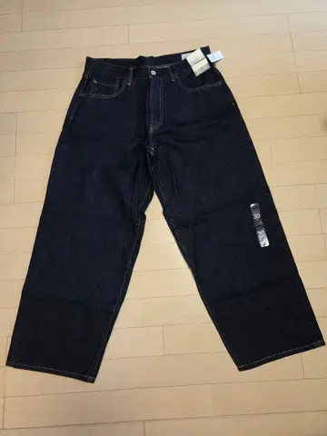 GAP 슈퍼 배기 데님 30/30 다크 린스