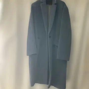 DES PRES 라이트 블루 체스터 코트